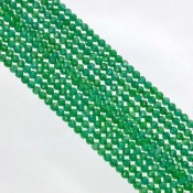 7 Strand Bunch Multi Natural Shaded Green Onyx Micro Faceted retailer Beads Diamond Cut Round 2-3MM Genuine Gemstone 33 Centimetres