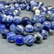 Sodalite beads Designer Strand Flat Rectangular center drilled beads 15 outlet inch strand