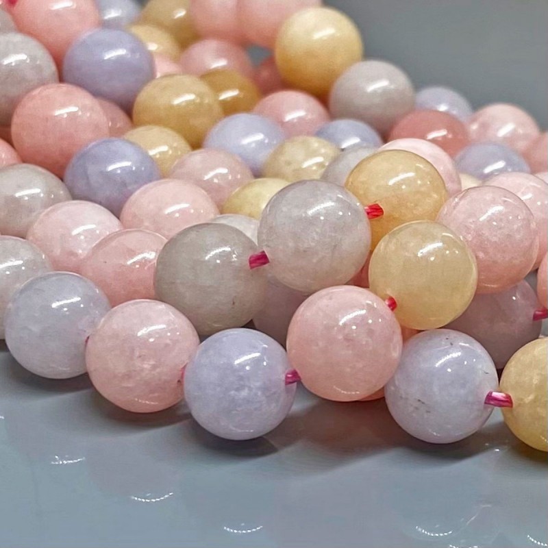 Pink Morganite Smooth Rondelle Beads, 4 mm To 5.5 mm, Pink Morganite Beads, Morganite Jewelry Making Gemstone Beads, SKU outlet No. 880