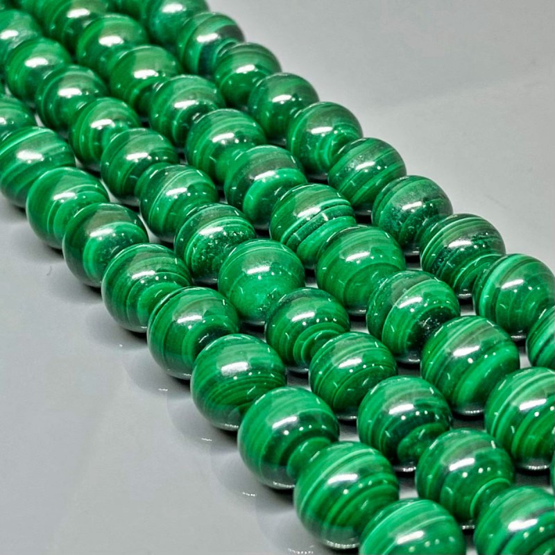 Malachite Gemstone online Bead 12 strands lot