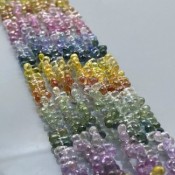 AAA+ 15 piece Smooth Fluorite , Tumble Shape outlet beads, briollete beads, 17x8 to 13x9 mm, Best for jewellery, Wholesale price