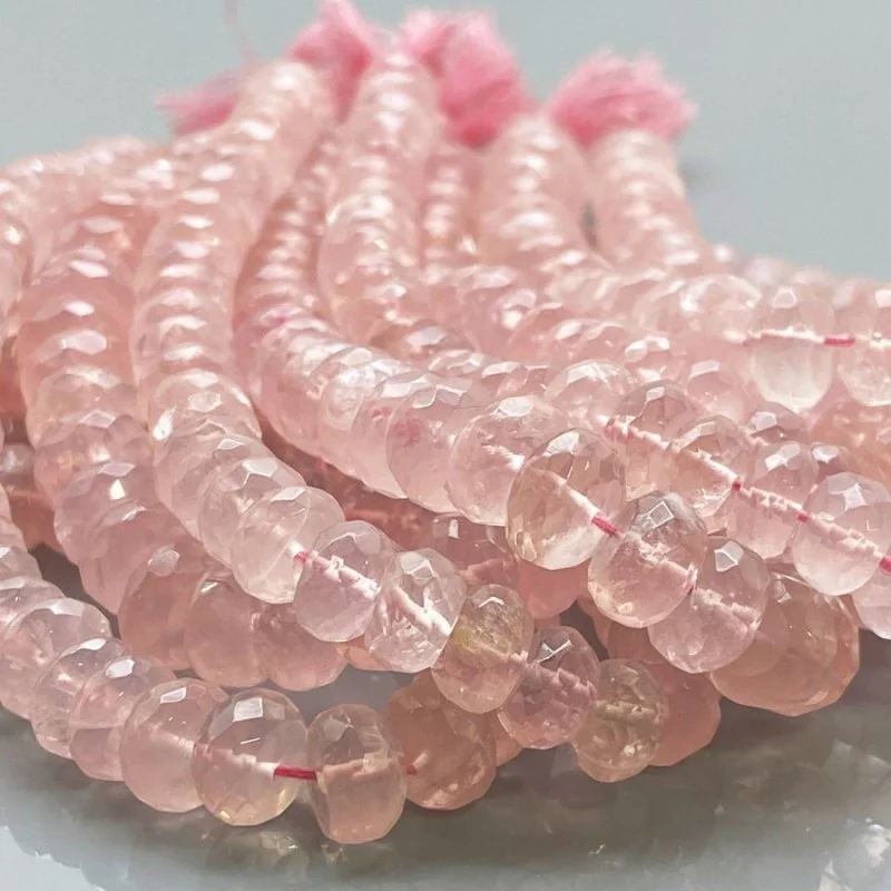 13 Pieces Rose Quartz faceted Twisted Mango shops Face Drill Natural Gemstone Beads Strand | 21x14x5 mm | Genuine Pink Rose Quartz Beads Strand