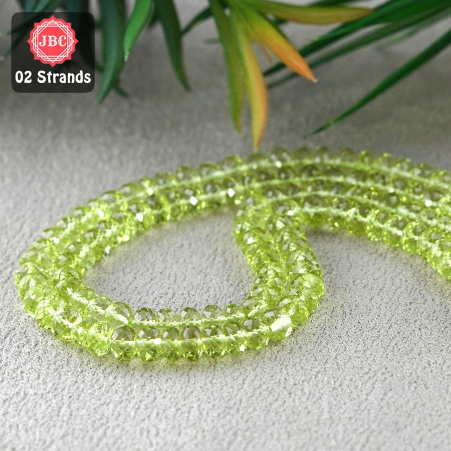 Lemon Topaz Faceted Rondelle Beads ~~ AAA Grade Beads ~~ Topaz Gemstone Rondelle Beads ~~ 6MM to high quality 11MM Beads ~~ 16