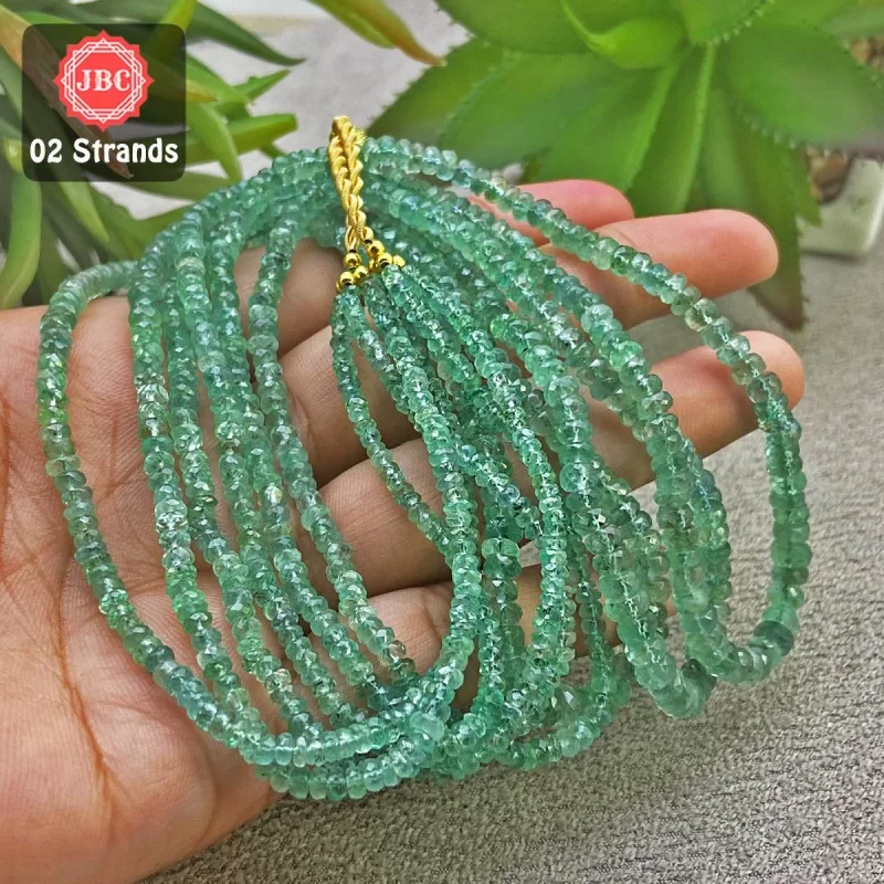 Natural Shaded 2024 Emerald Rondelle Beads, 2-3.5Mm Emerald Beads, Emerald faceted Beads, Emerald Rondelle Beads, Shaded Emerald Faceted Beads