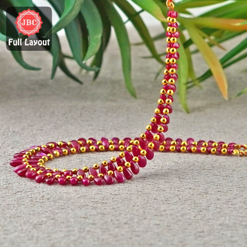 Ruby shop gemstone beads